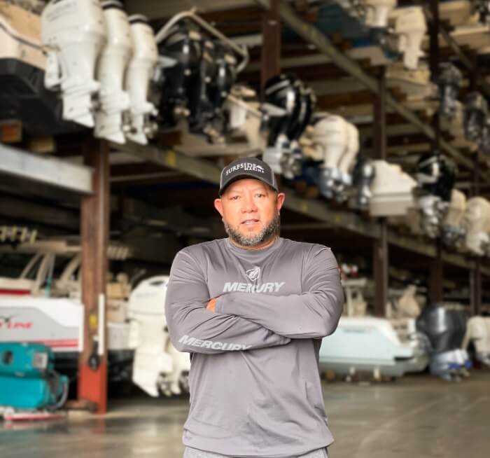 Surfside Marina Service Technician Andres