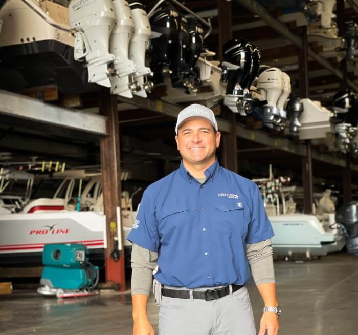 Surfside Marina Operating Partner Hunter Cameron