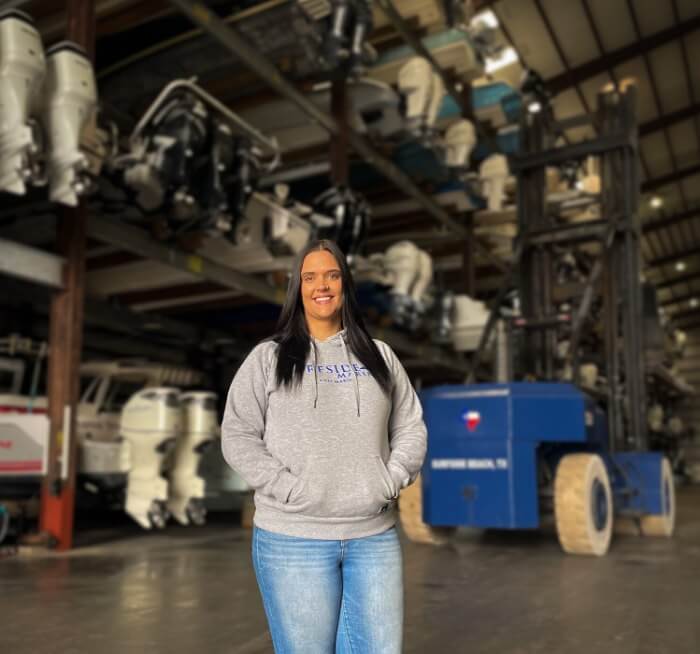 Surfside Marina Ship Store Manager Sarah